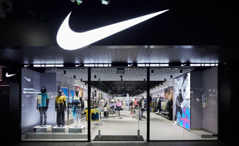 Foto des Nike Stores auf der Hay Street, Australien