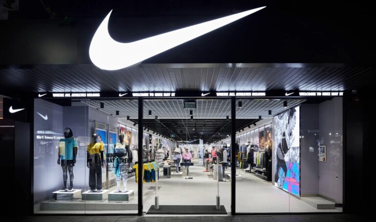 Foto des Nike Stores auf der Hay Street, Australien