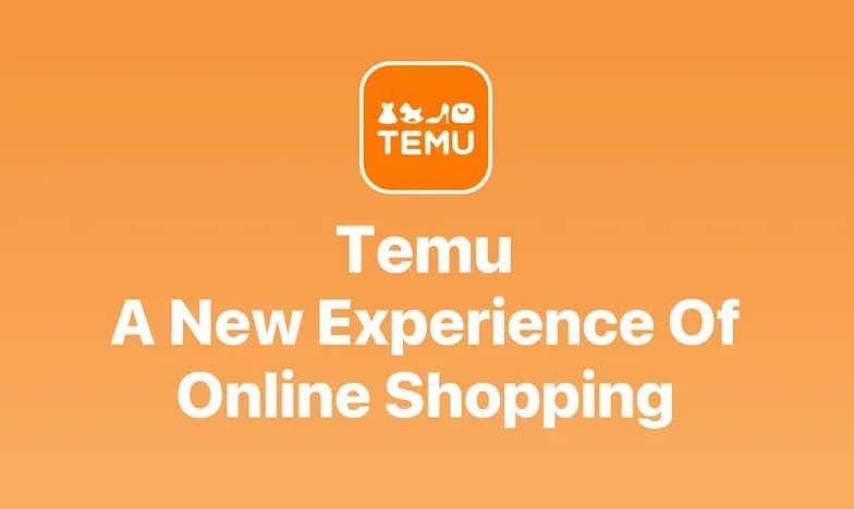 Slogan des Online-Marktplatzes Temu