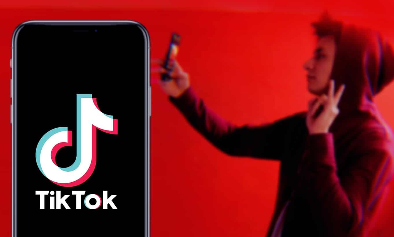 Illustration eines TikTok Creators