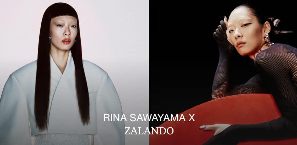 Neue Zalando Designer-Marken Kampagne mit Rina Sawayama