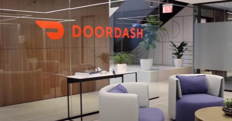 Büroräumlichkeit bei Doordash