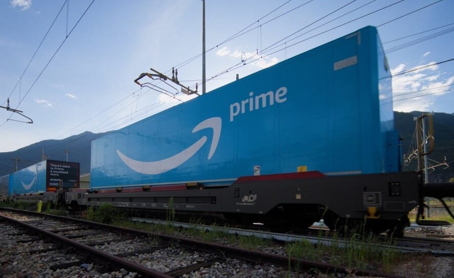 Amazon Prime Güterwagon