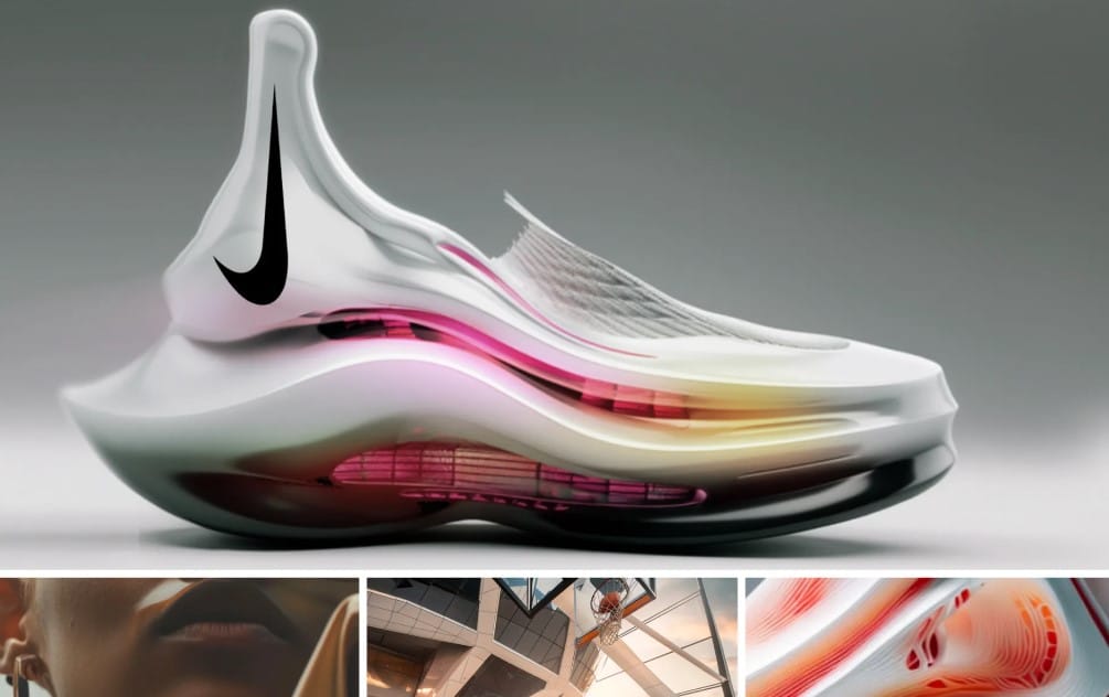AI-generierter Sportschuh von Nike zur Olympia 2024 in Paris