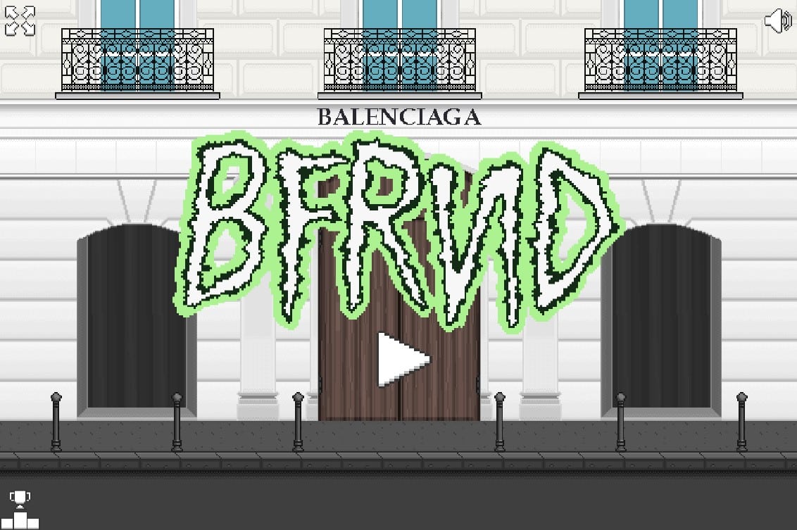 Videospiel von Balenciaga and BFRND