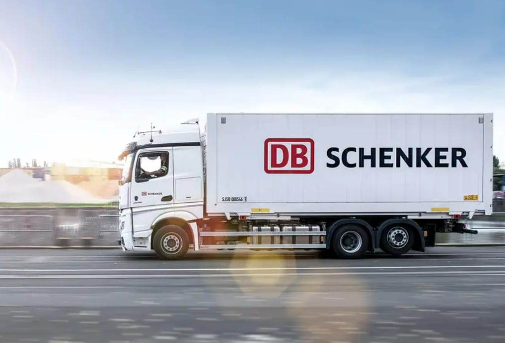 Truck von DB Schenker