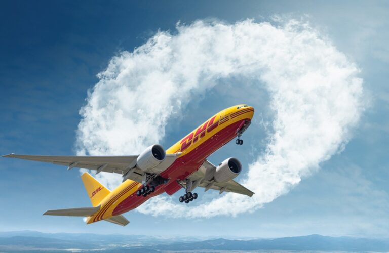 DHL Air Freight Flugzeug