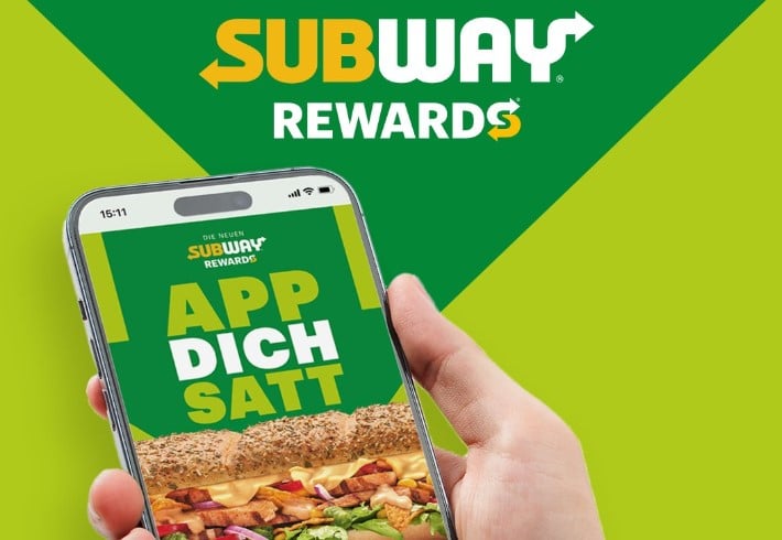 Neue Subway Rewards App