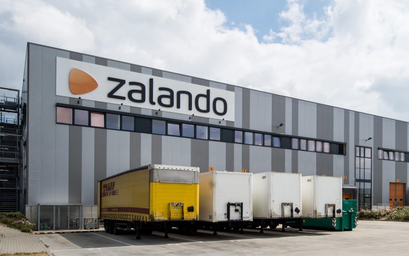 Logistikzentrum von Zalando in Mönchengladbach