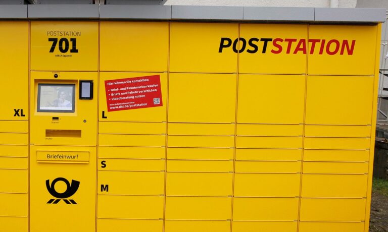 Poststation von Deutsche Post DHL