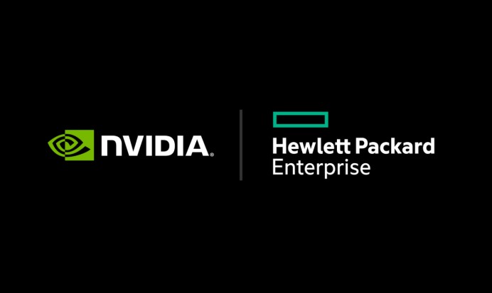 Hewlett Packard Enterprise und NVIDIA Logo