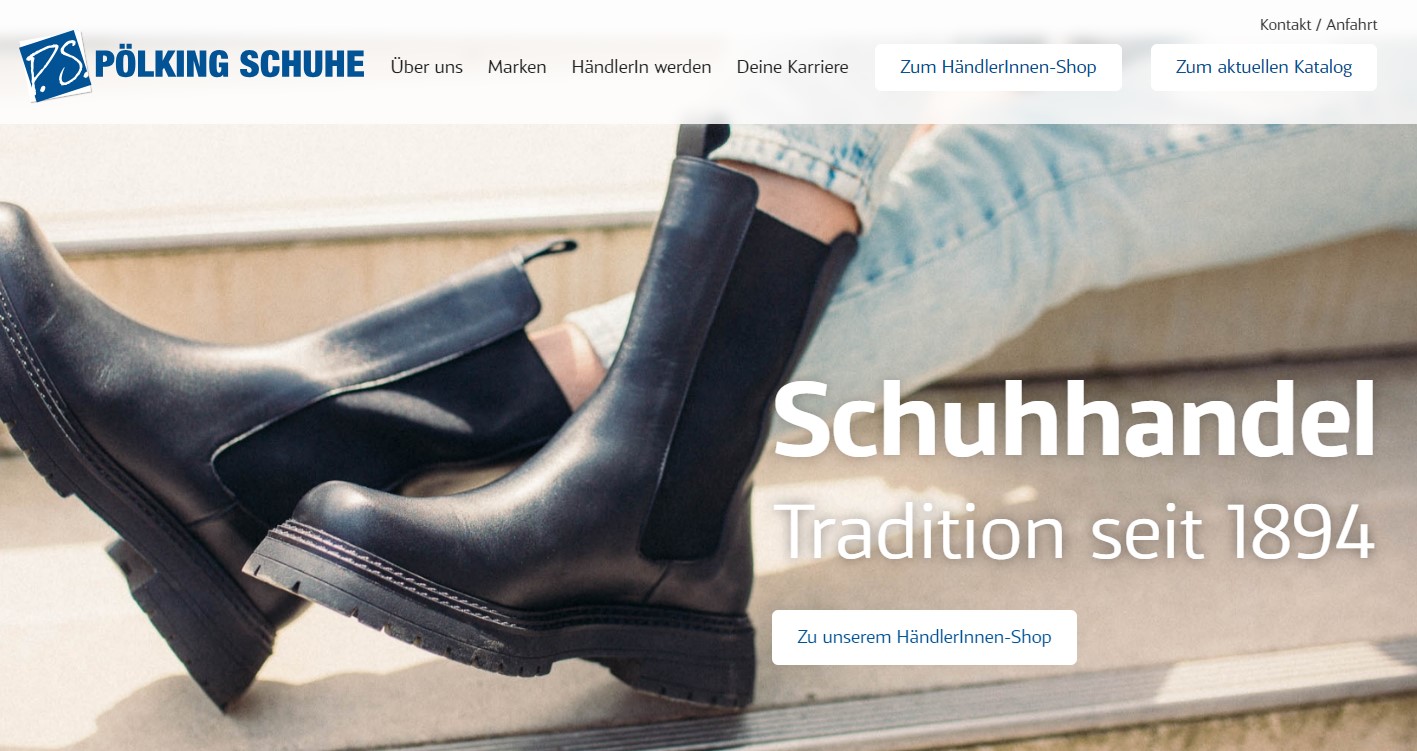 Startseite von Pölking Schuhe