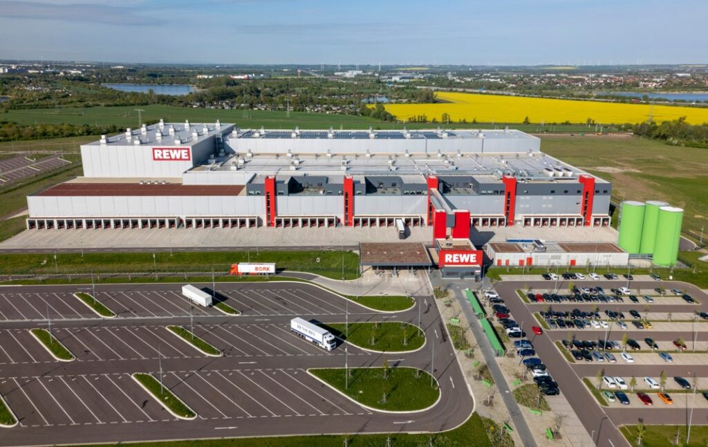 Neues REWE Logistikzentrum in Magdeburg