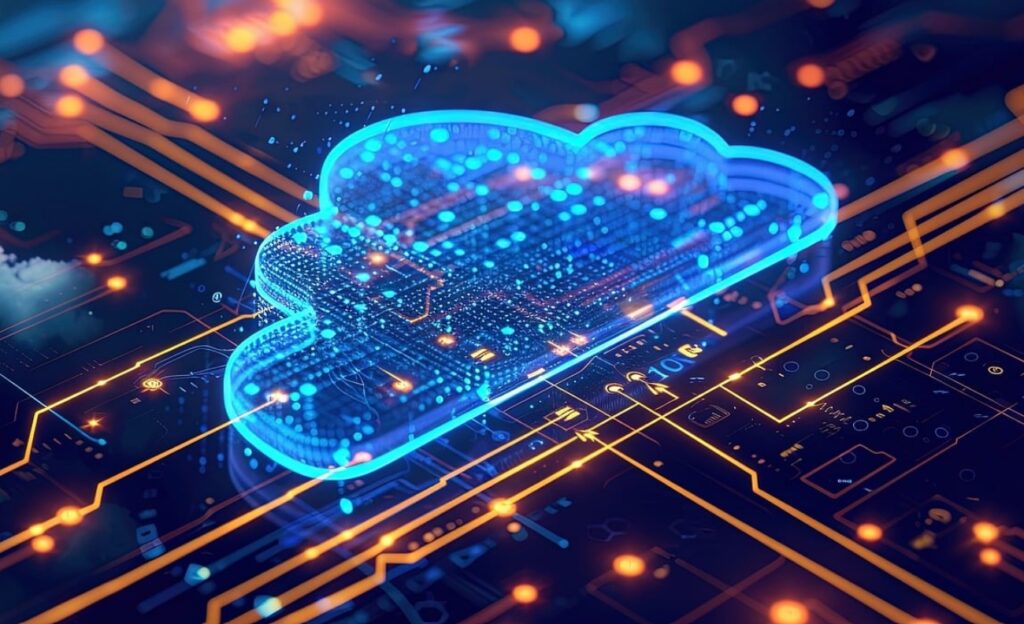 Symbolik zu IT Cloud Computing