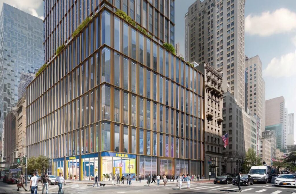 Bauprojekt von IKEA und Extell in New York City