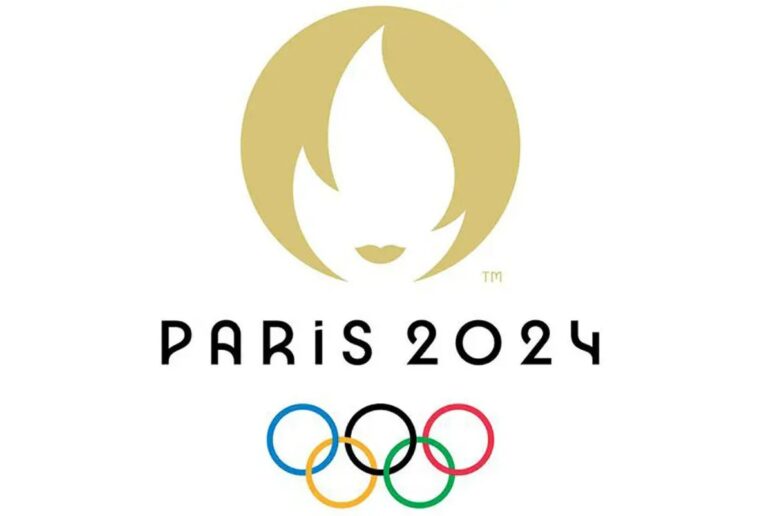 Symbol und Logo zur Olympia 2024 in Paris