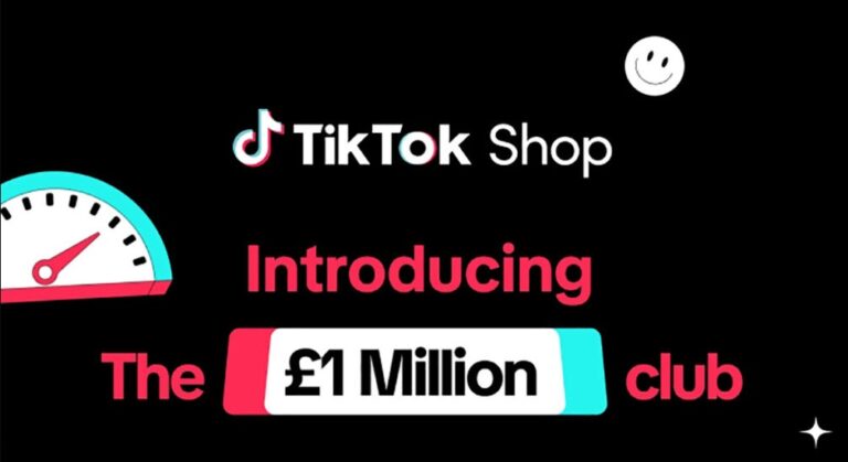 TikTok Shop £1Million Club in UK