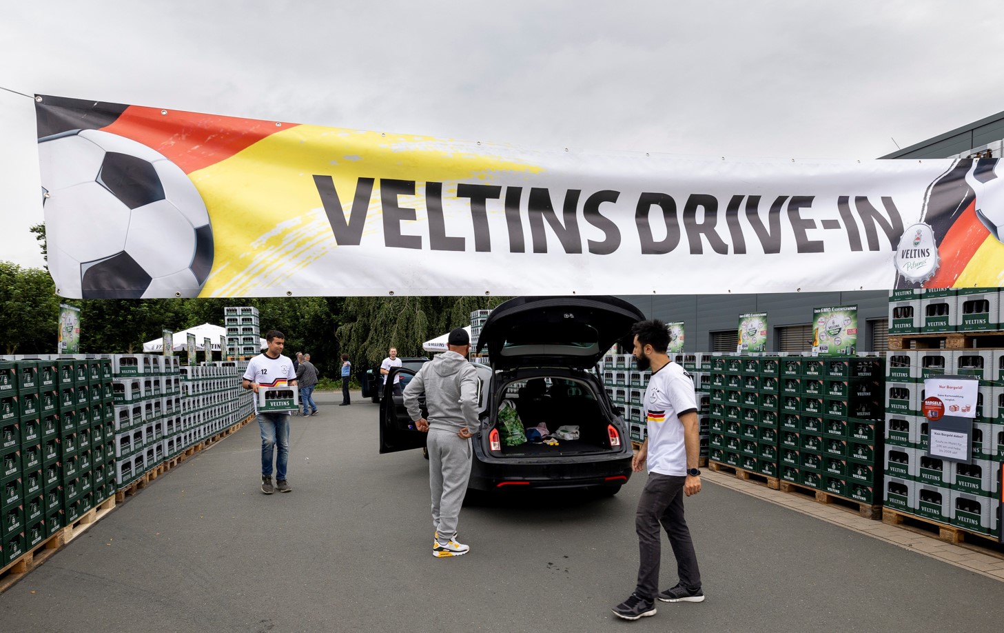 Veltins Drive-In zur EM 2024