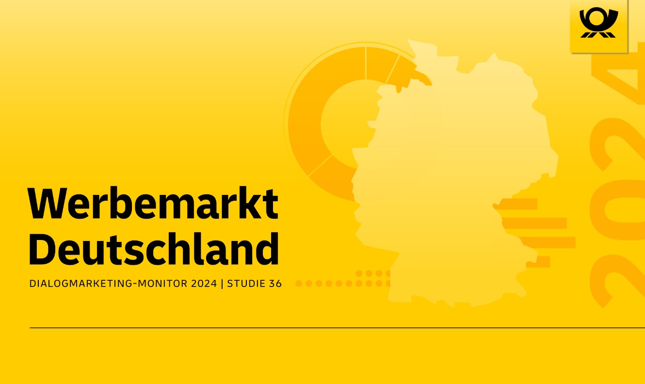 Cover der Studie Werbemarkt Deutschland