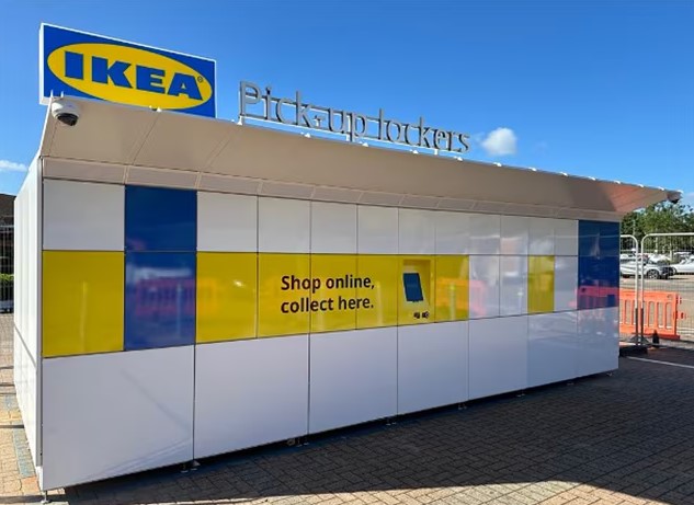 Ikea Abholstation in Tesco Peterborough Werrington Superstore