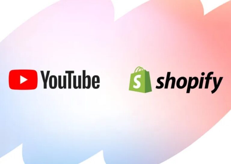 YouTube und Shopify Logos