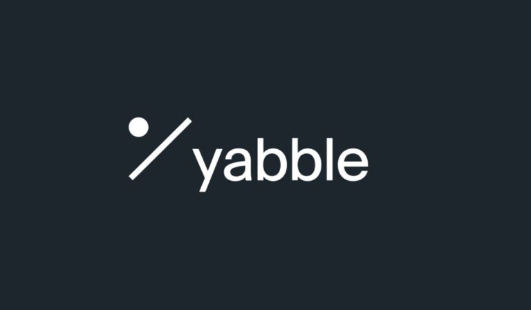 Logo des KI-Anbieters Yabble