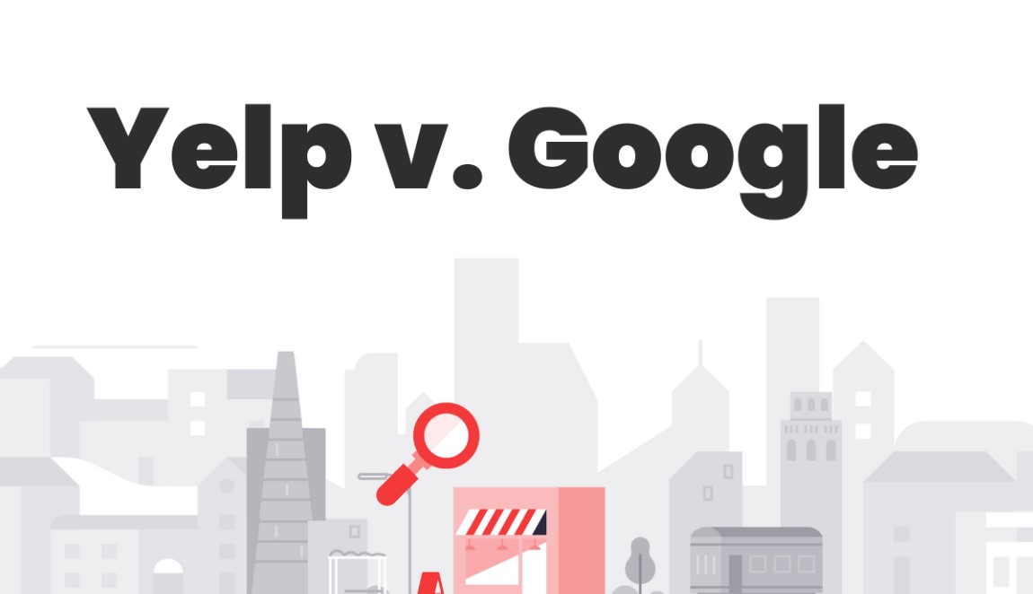 Yelp vs. Google Illustration