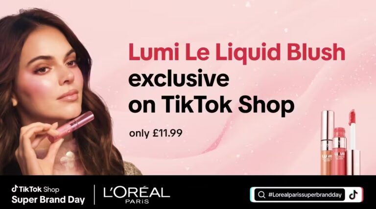 Super Brand Day von L’Oréal bei TikTok Shop