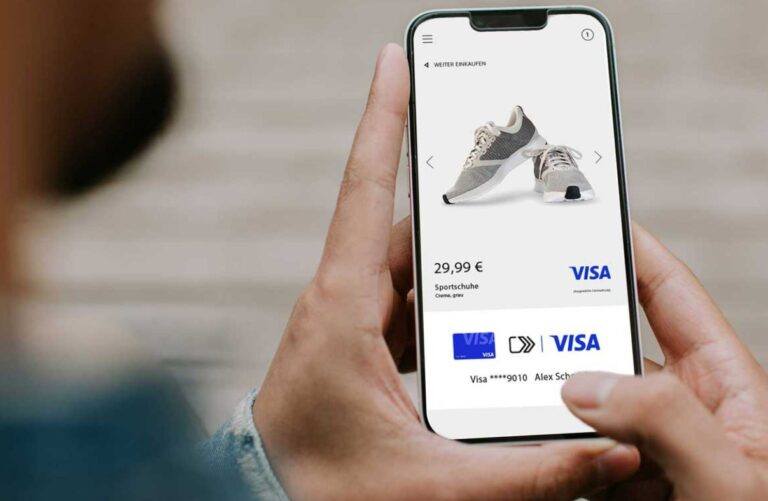 Visa Click to pay in einem Online Shop