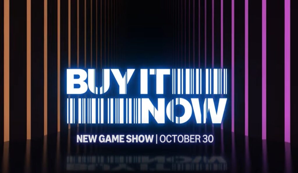 Buy it Now Schriftzug von Amazons neuer Gameshow