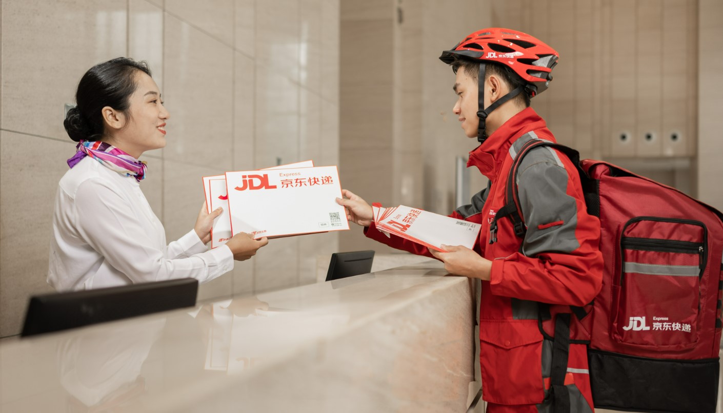 Lieferkurier von JD Logistics