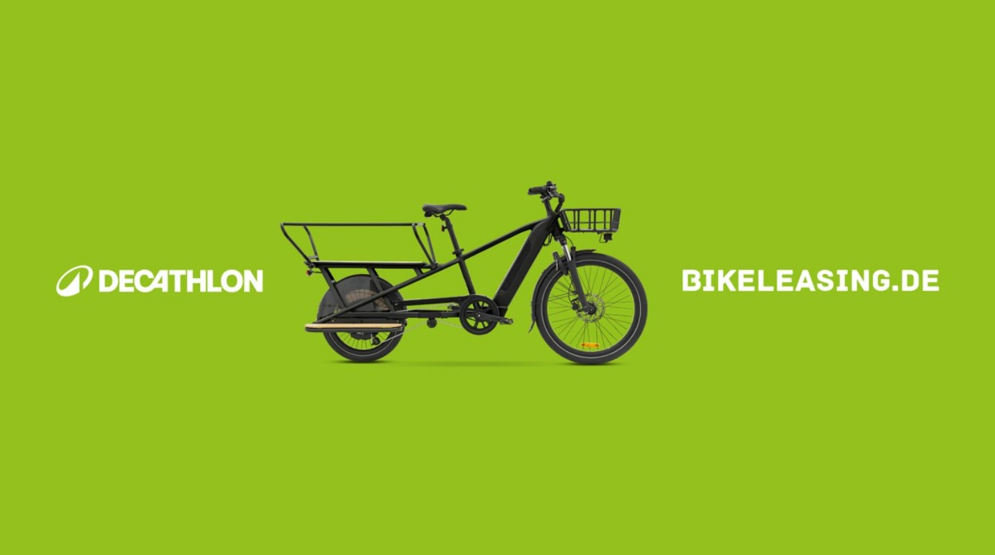 Logos von Decathlon und Bikeleasing