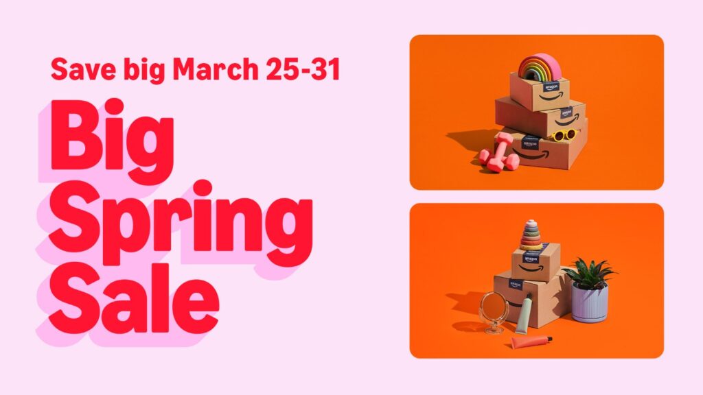 Spring Retail Sale Amazon „Big Spring Sale“ an: Neue Frühlingsangebote-Aktion