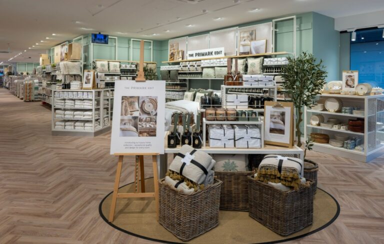 Artikel im Primark Home-Store in Belfast