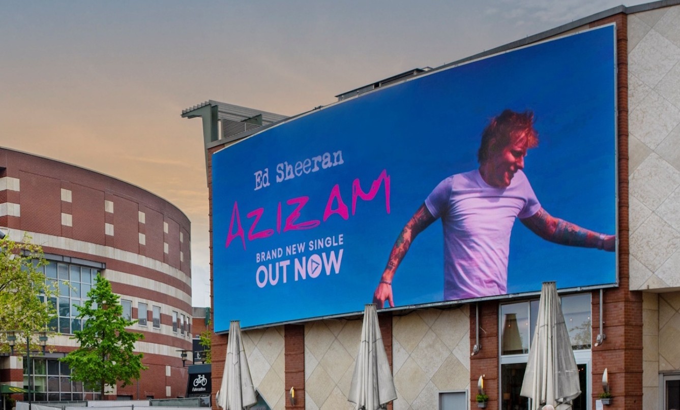 3D Screen von Ocean Outdoor Germany