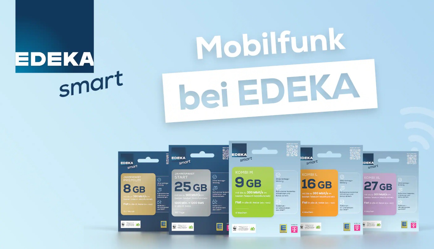 EDEKA smart Mobilfunktarife