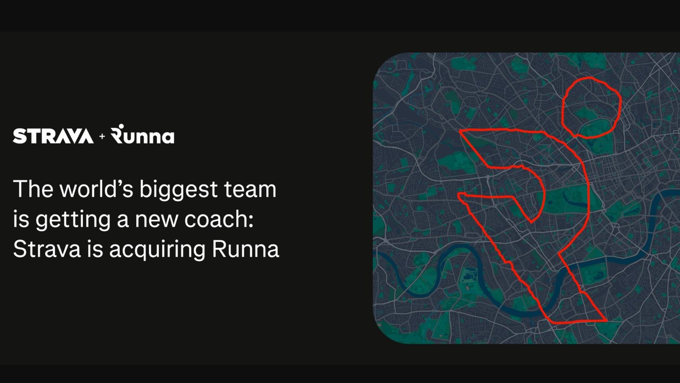 Lgoos von Strava und Runna