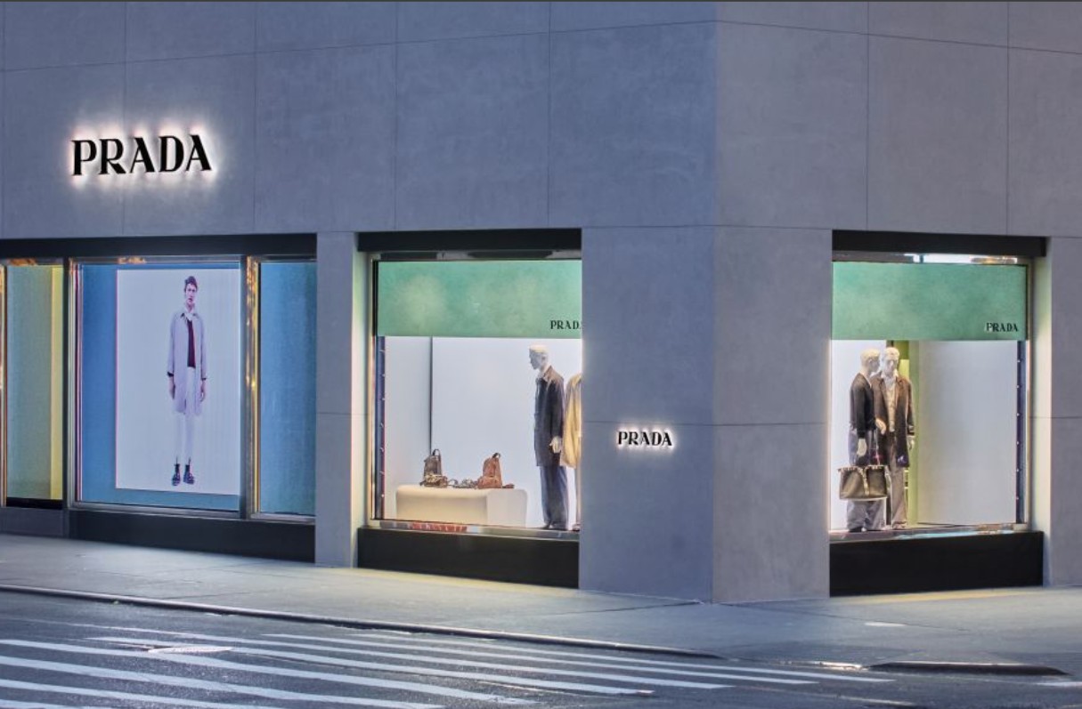 Prada Store auf der New York Fifth Avenue