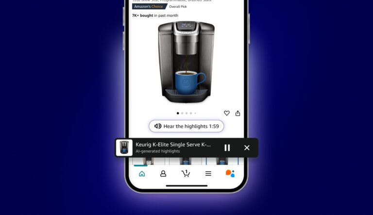 Amazon AI powered Audio Feature