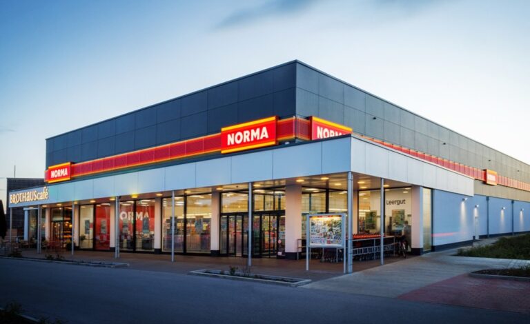 Aussenansicht einer NORMA Filiale