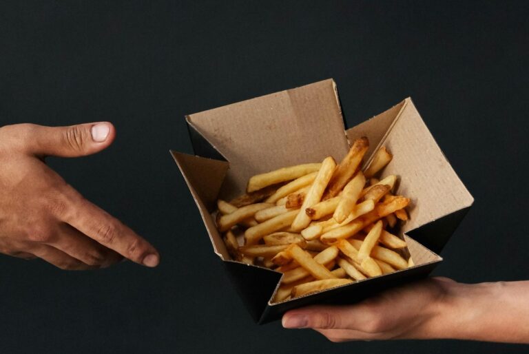 Gastronomie Pommes Kunde