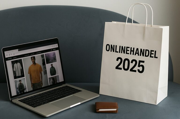 Onlinehandel 2025 Laptop Geldbeutel