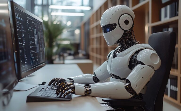 Roboter als Symbol fuer Chatbots