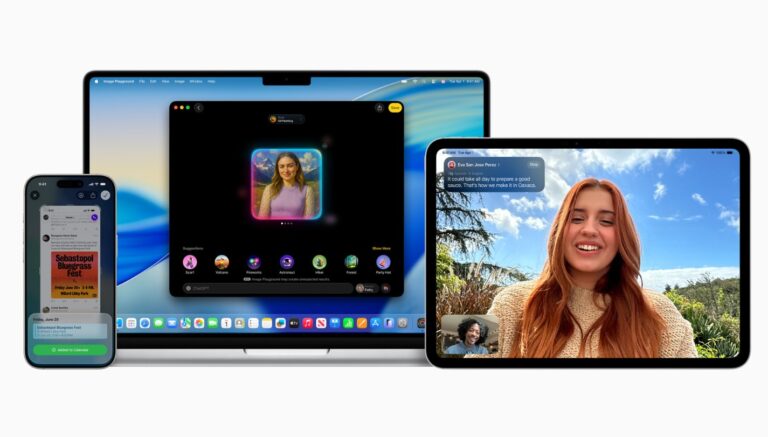 Apple Intelligence auf mehreren Geraeten