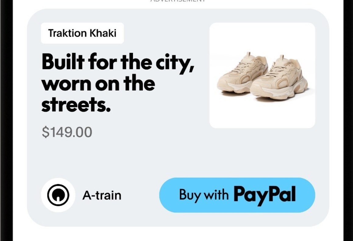 PayPal Storefront Ads  Anzeige USA