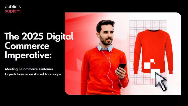 Publicis Sapient Digital Commerce 2025 Report