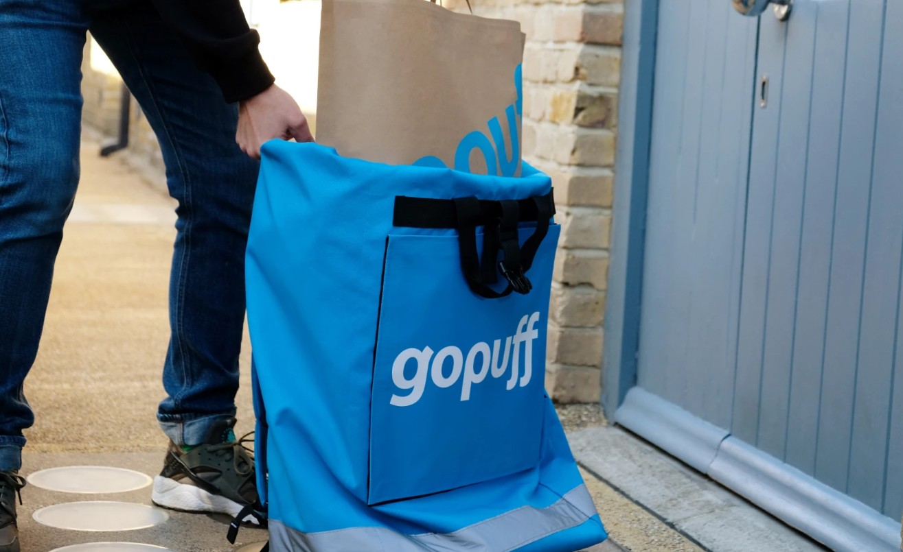 Amazon Lieferung durch gopuff UK