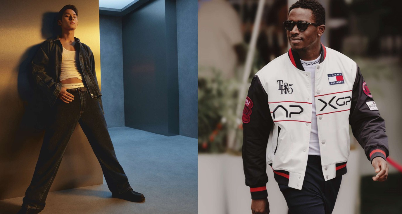 Kampagnenfoto von Calvin Klein und Tommy Hilfiger