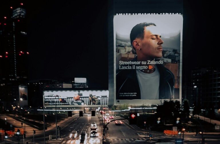 Zalando Aussenwerbung in Italien