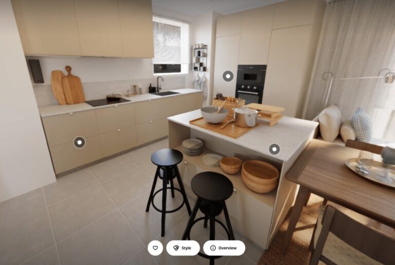 3D Kueche im Kuechenplaner von IKEA